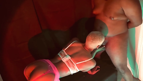 Sexy ass dildo and fuck with her pussy