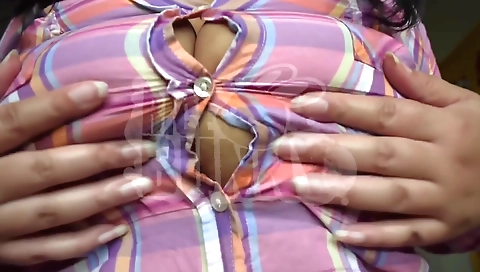 Sexy young chick masturbation