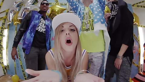 Sexy younger with huge tits gets banged by her boss