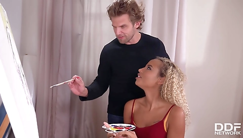 Sexy blonde fucked and cum blind turns wednesdaytou dor hot bromo