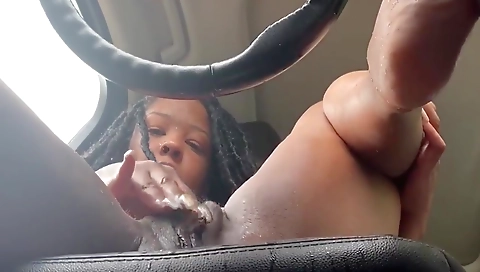 Masked with a sexy girl