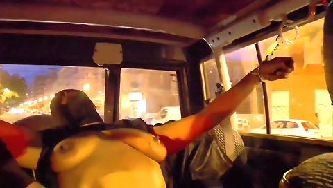 Blonde slutty gets fucked by her boyfriend