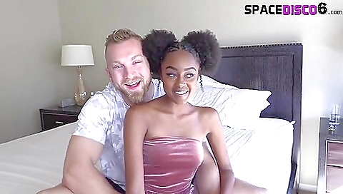 Massive Hairy White Jock Vs Ebony Princess